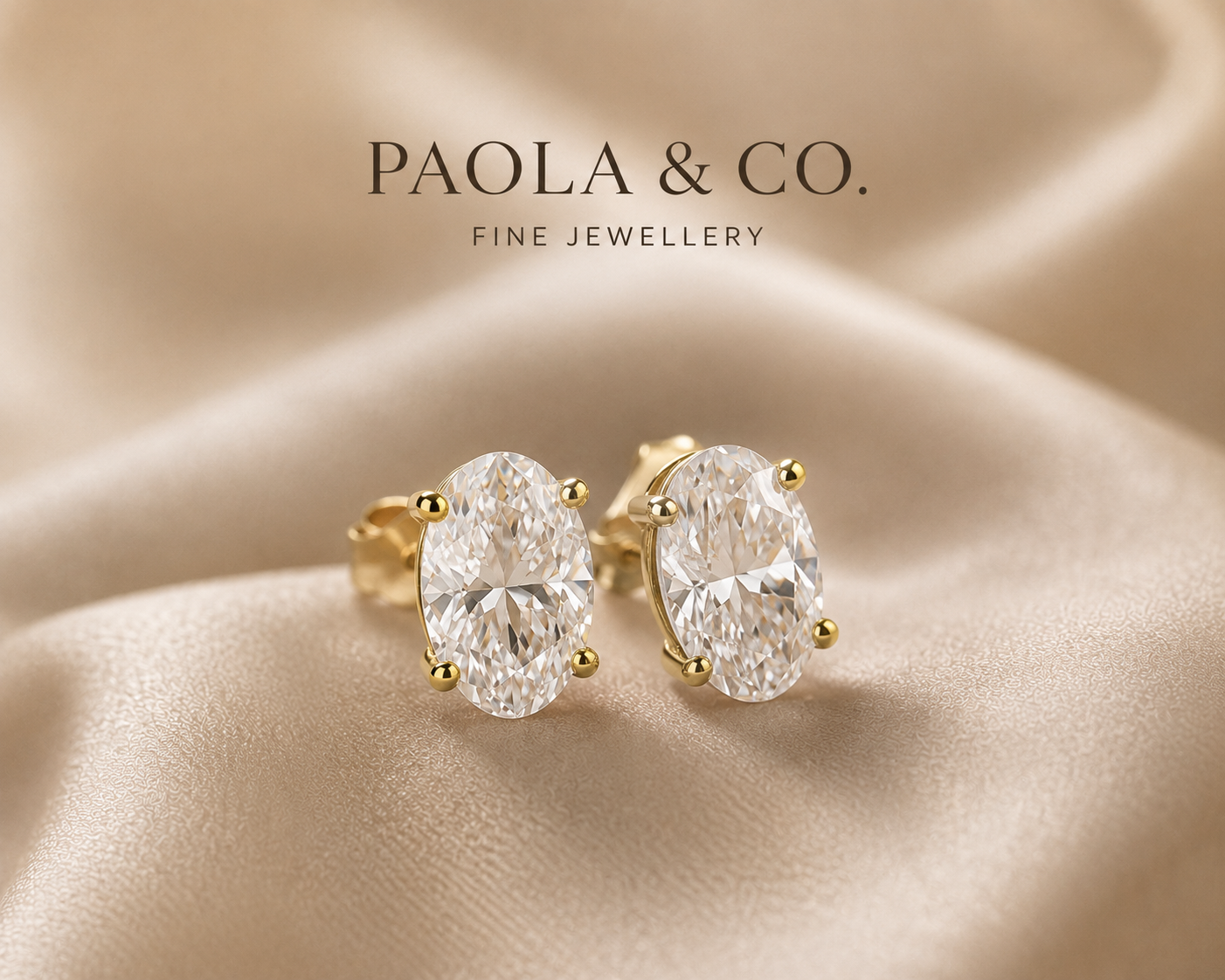 The Elena Stud Earrings